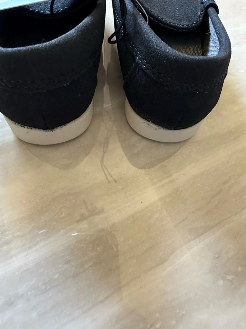 Cat & Jack little boys size 5 Suede Slip-On Loafers in Blue nwt